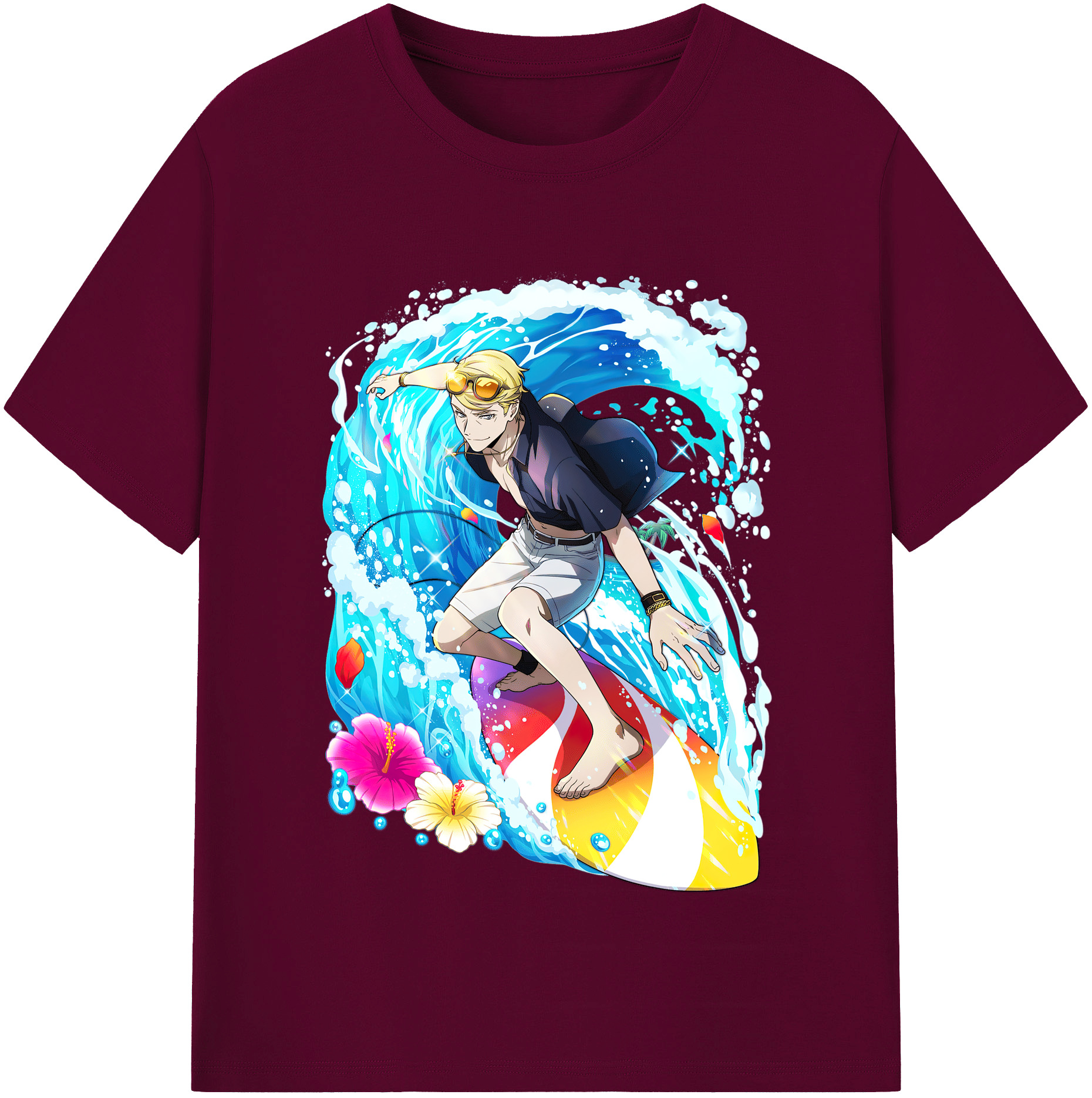 （画像用） 文豪ストレイドッグス Bungo Stray Dogs レディースカジュアルプリントTシャツ（綿100％）